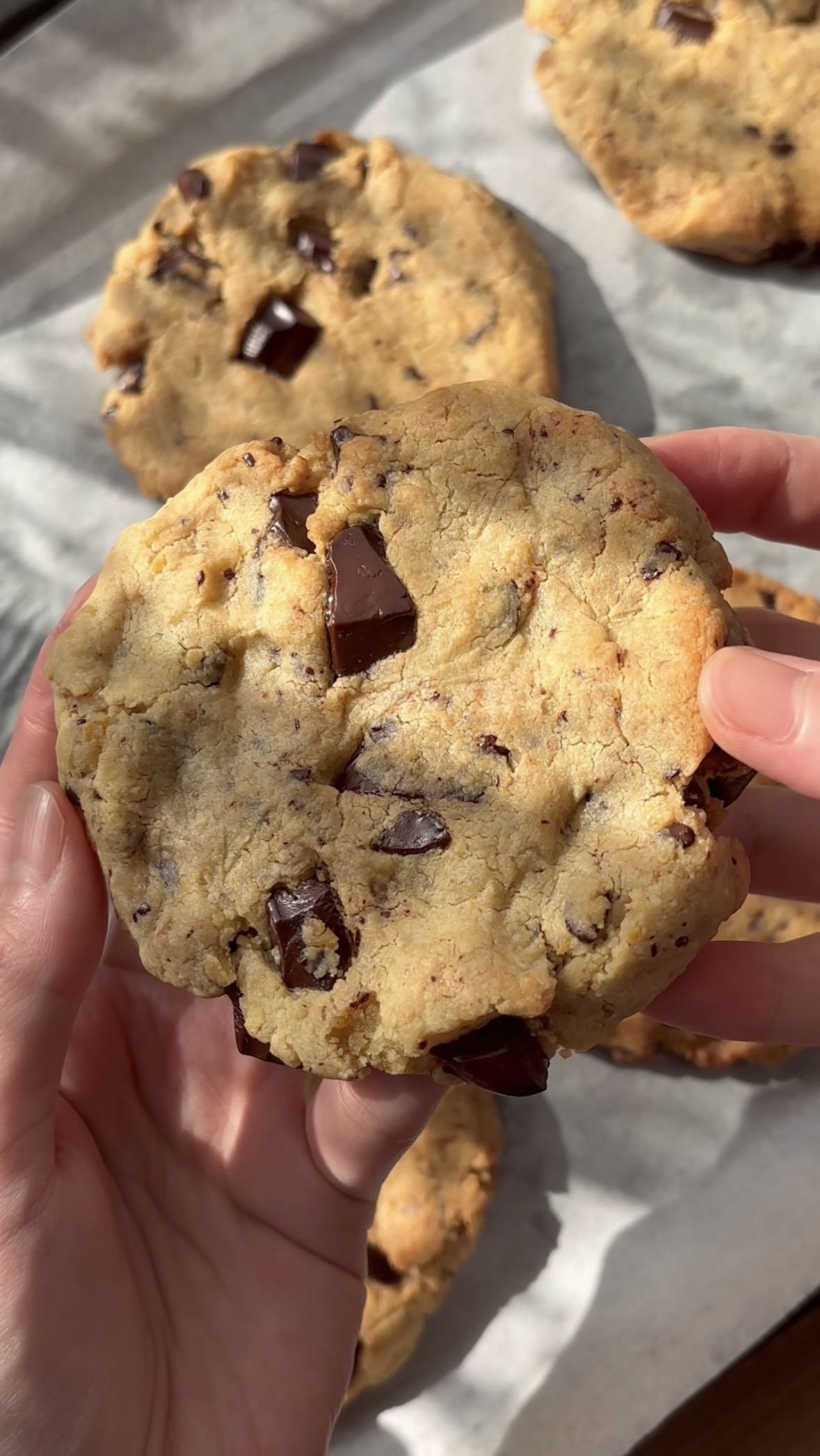 ♯2【ひよこ豆】オートミールチョコチャンククッキー