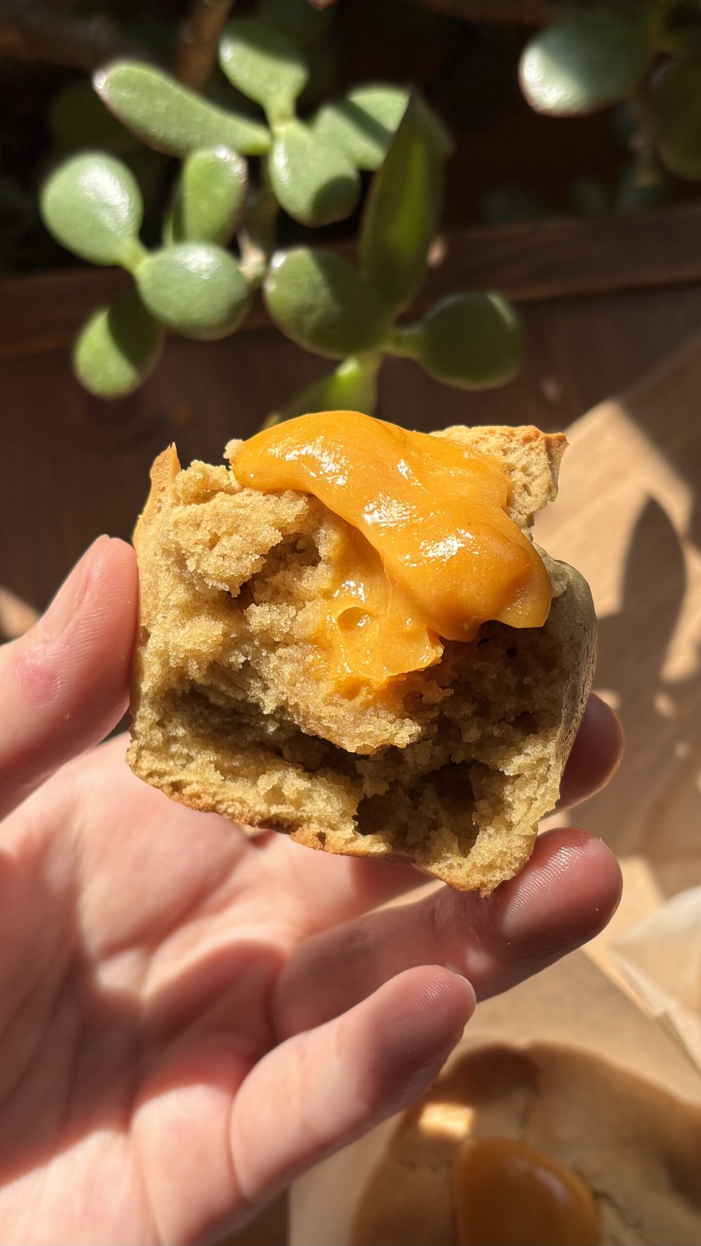 ♯9【オートミール】カスタードマフィン